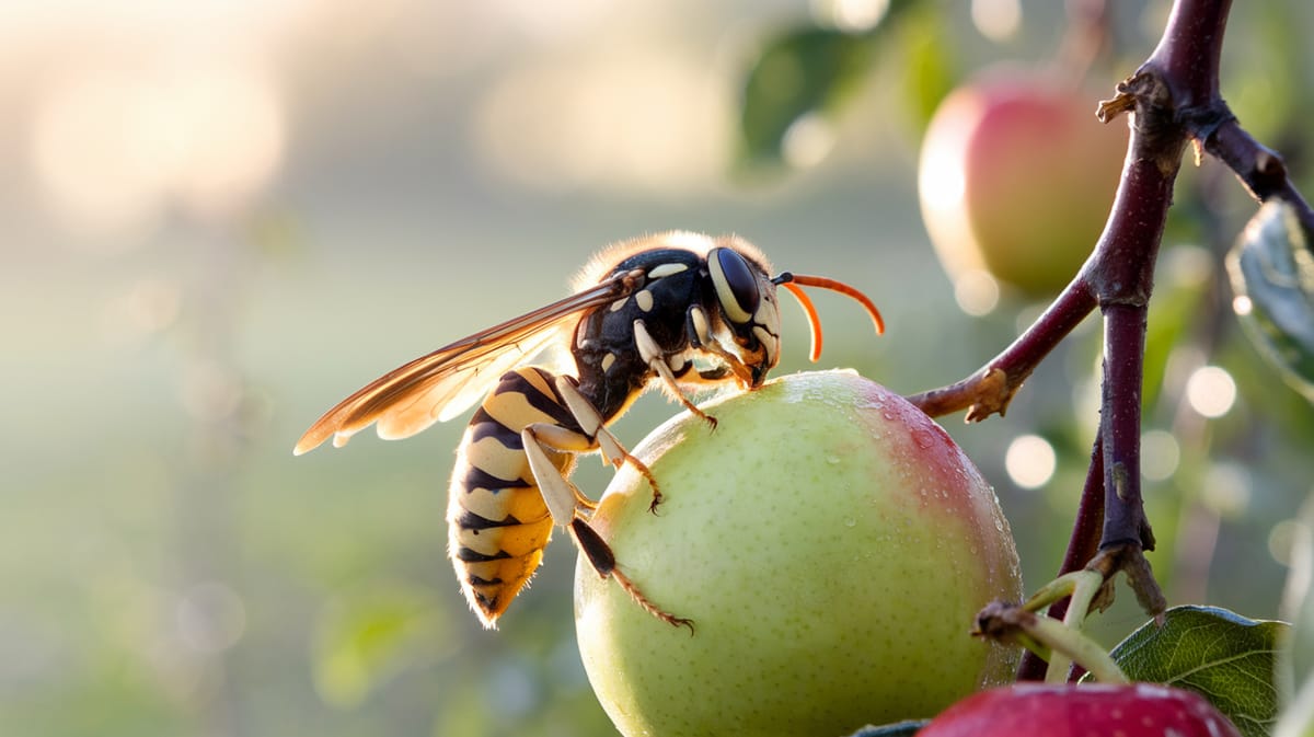 Asian Giant Hornet - Food