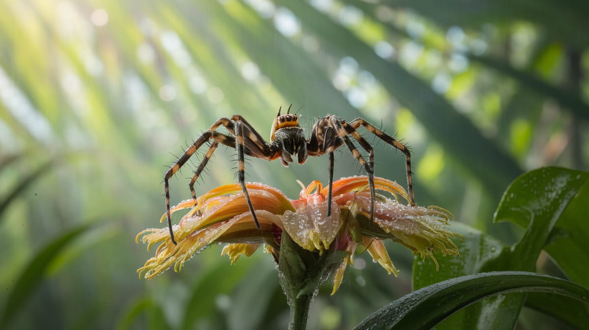 Black Tail Crab Spider - Thumbnail 5