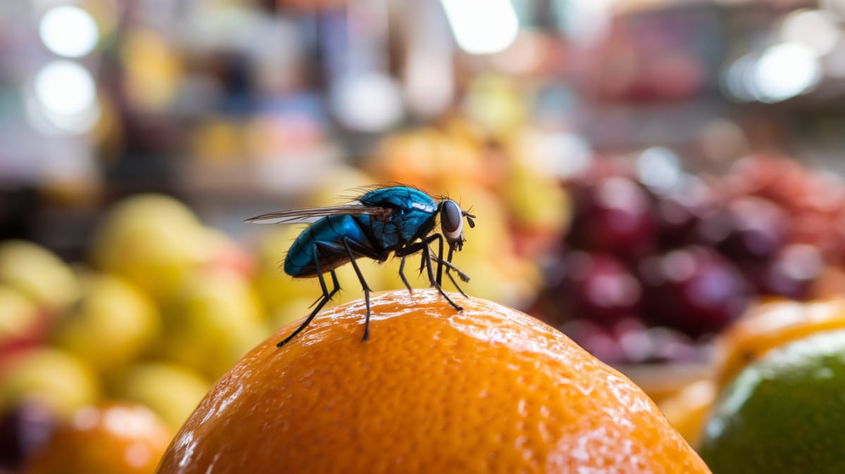 Blue Bottle Fly - Thumbnail 2