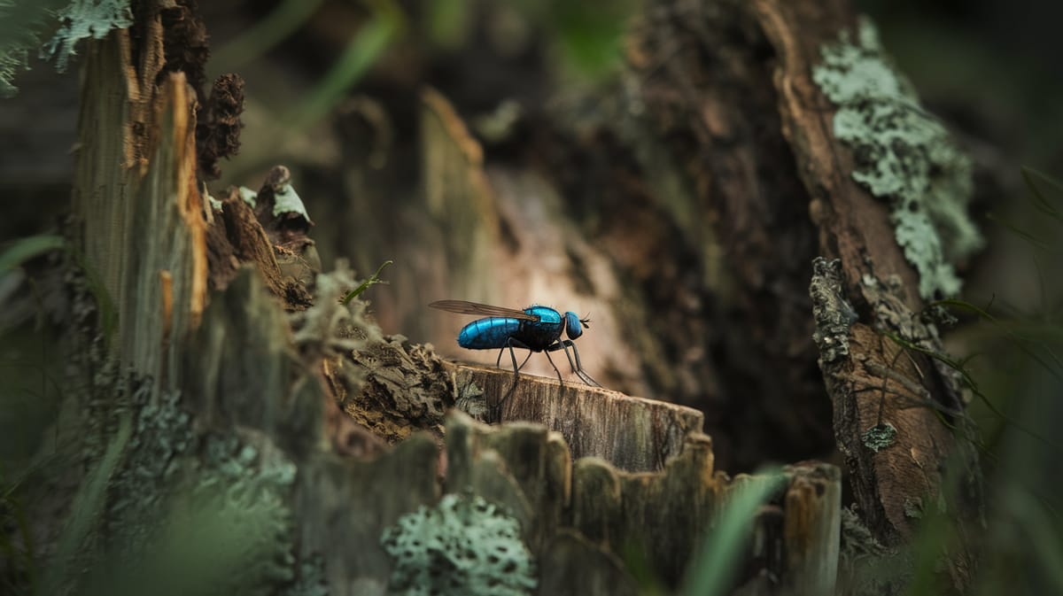 Blue Bottle Fly - Thumbnail 3