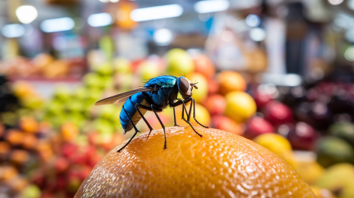 Blue Bottle Fly - Food