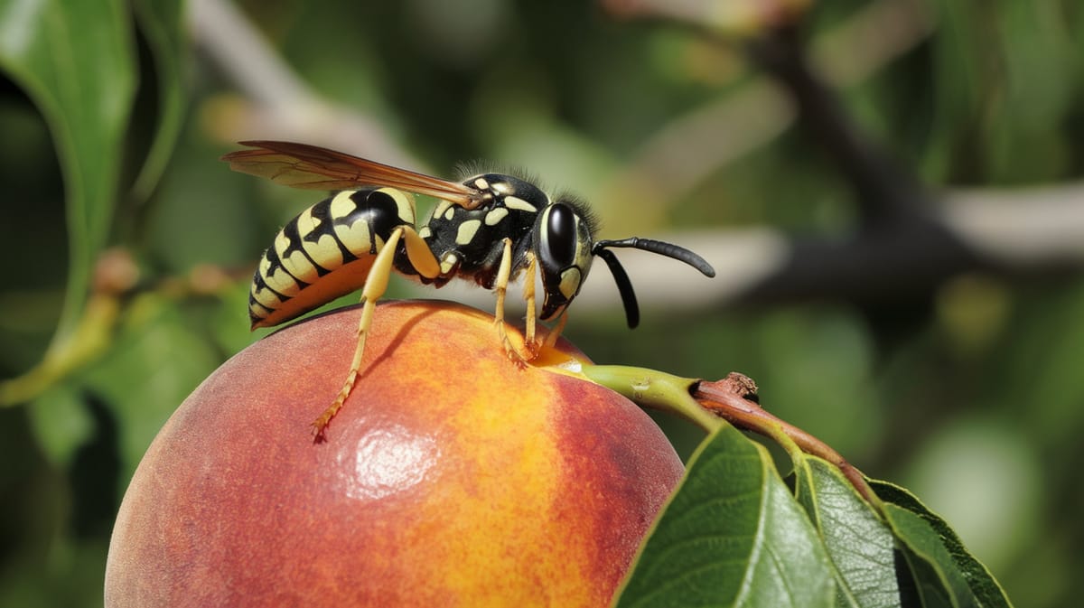 Common Wasp - Food