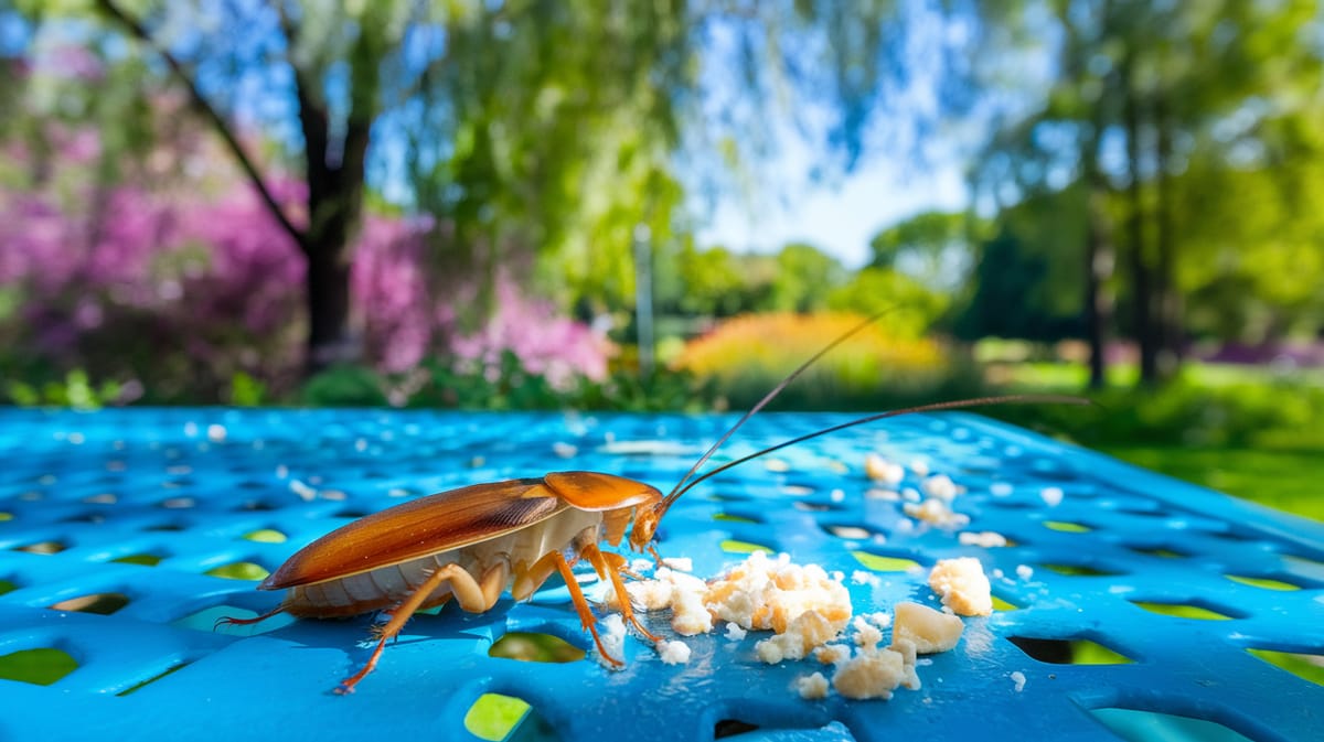 German Cockroach - Food