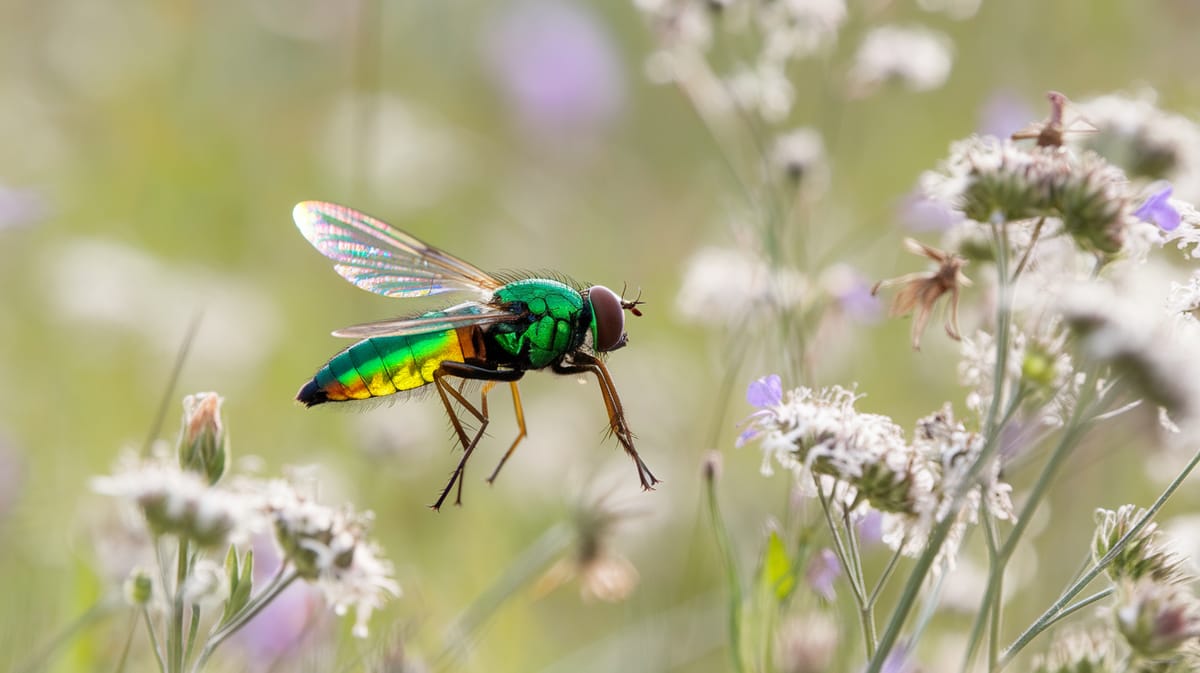 Green Bottle Fly