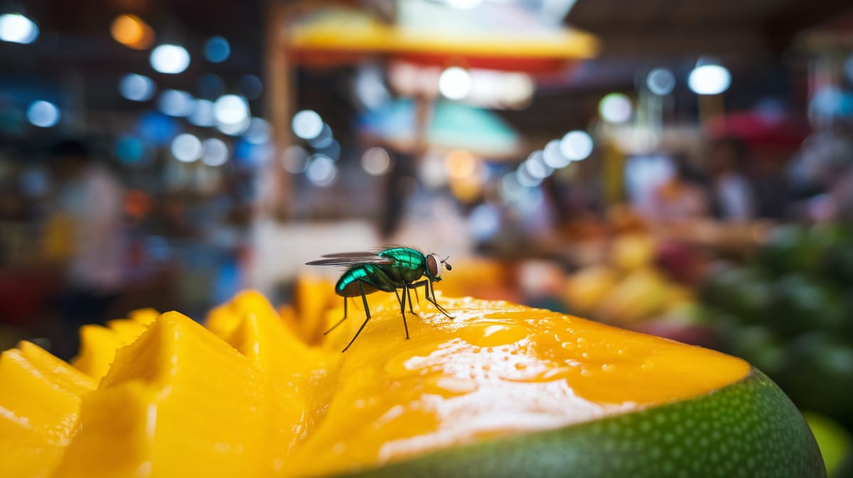 Green Bottle Fly - Thumbnail 2