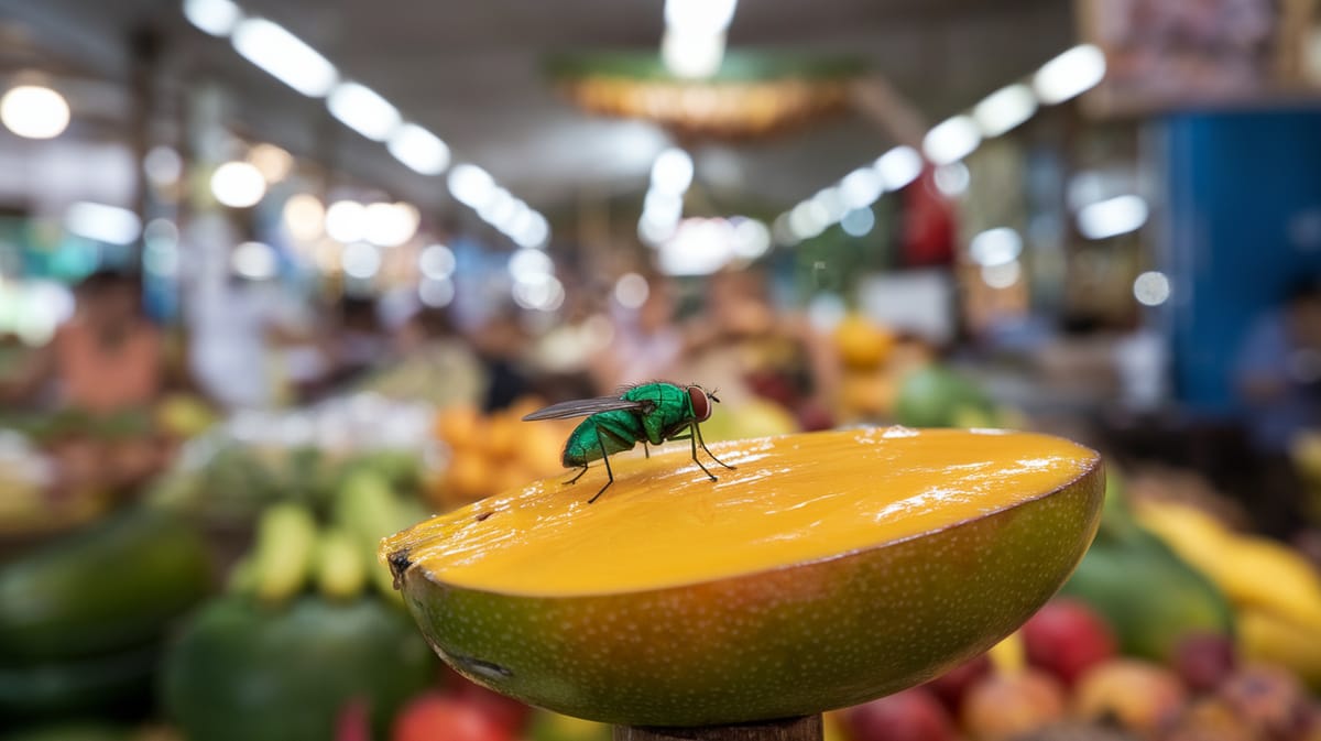 Green Bottle Fly - Food