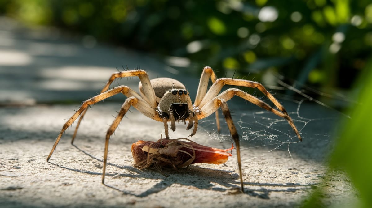 Hobo Spider - Food