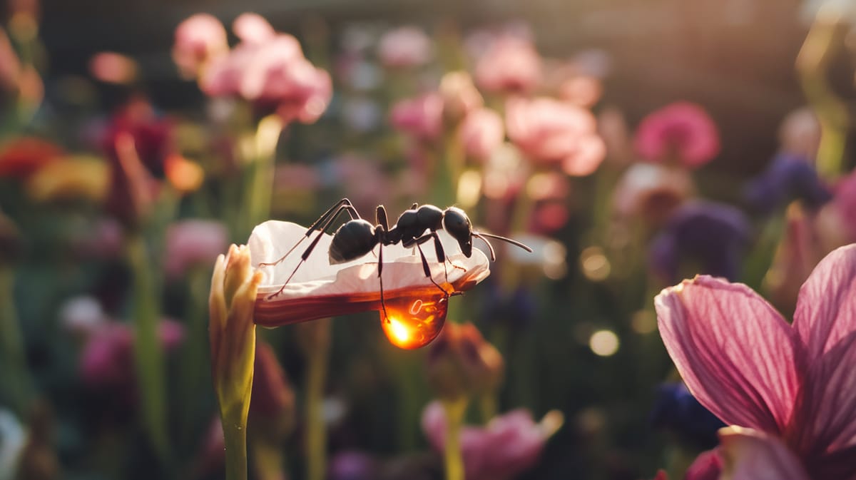 Little Black Ant - Food