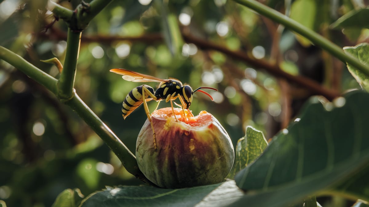 Paper Wasp - Food