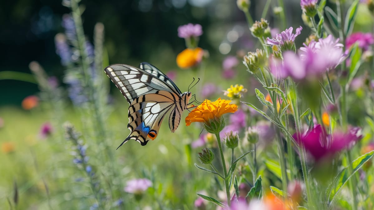 Swallowtail Butterfly - Food