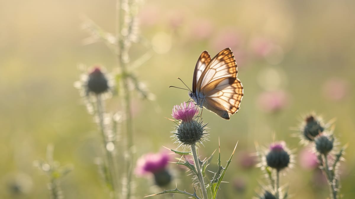 Thistle Butterfly