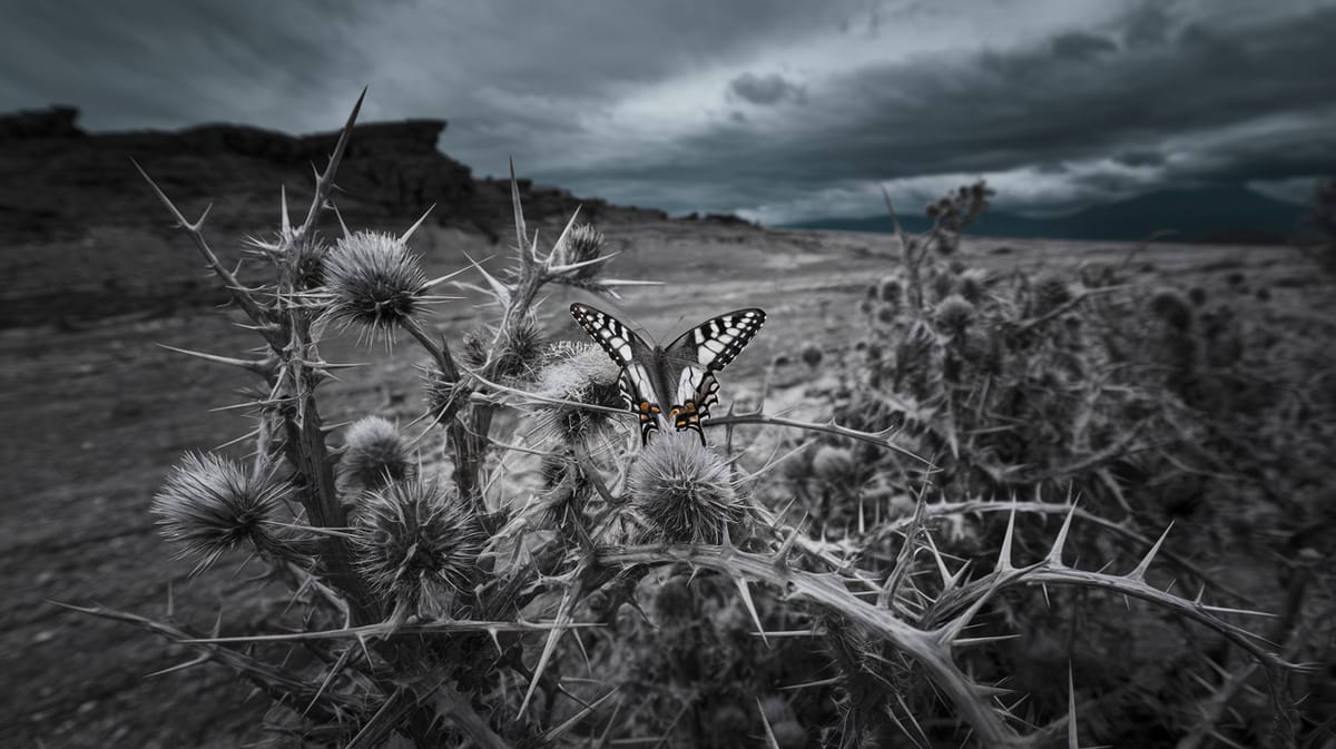 Thistle Butterfly - Thumbnail 3