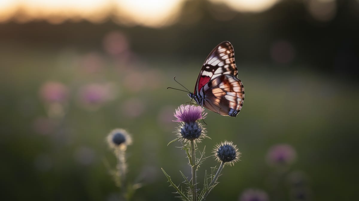 Thistle Butterfly - Thumbnail 4