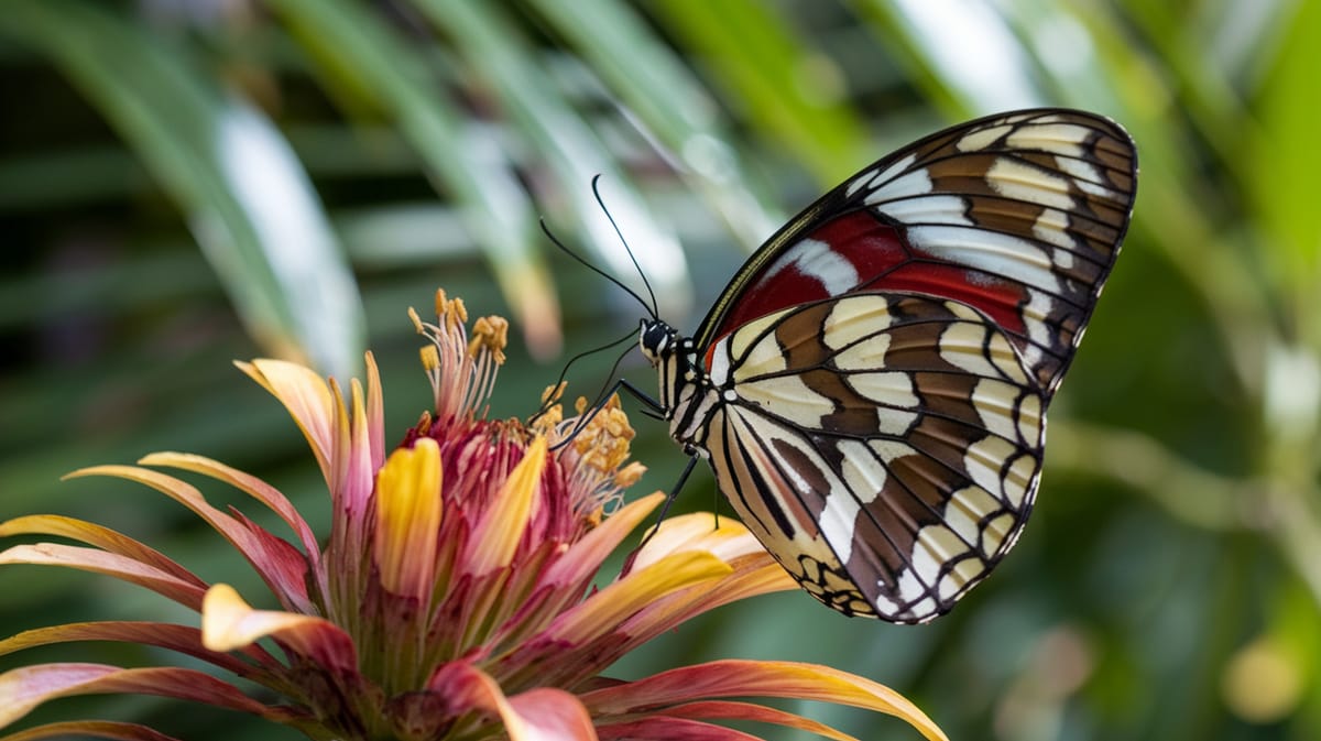 Thistle Butterfly - Food